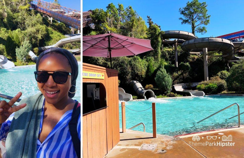 Disney Blizzard Beach Water Park Runoff Rapids with NikkyJ