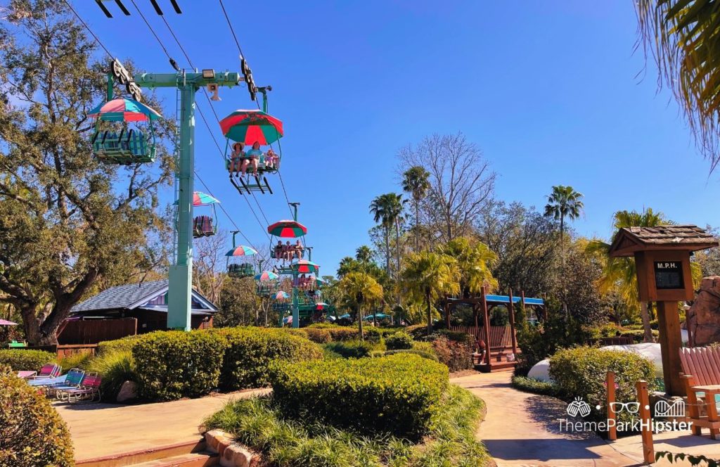 Disney Blizzard Beach Water Park Ski Lift