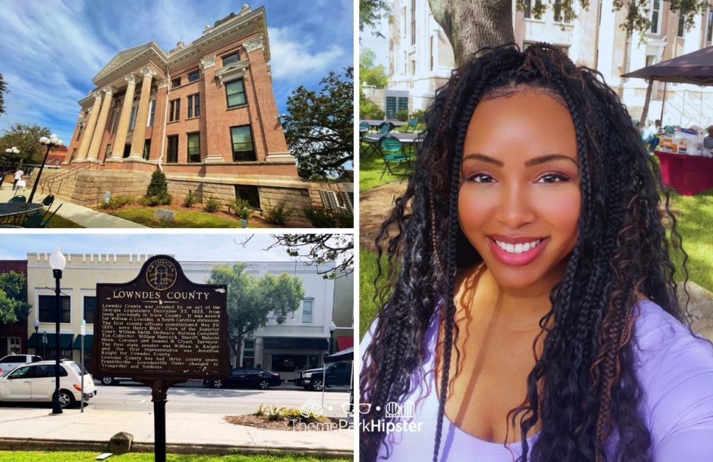 Downtown Valdosta, Georgia with NikkyJ. Keep reading for everything you need to know about a Georgia vacation at Wild Adventures theme park.