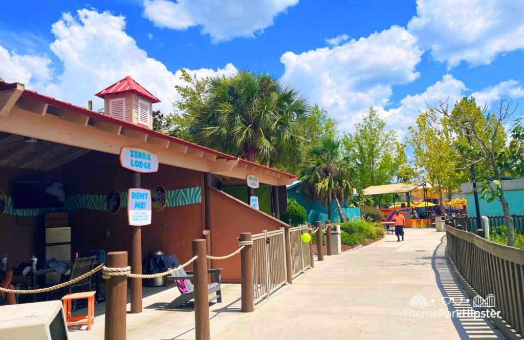 Wild Adventures Theme Park in Valdosta, Georgia Cabana Area in Waters Edge. Keep reading for the full guide to Wild Adventures theme park in Valdosta Georgia.