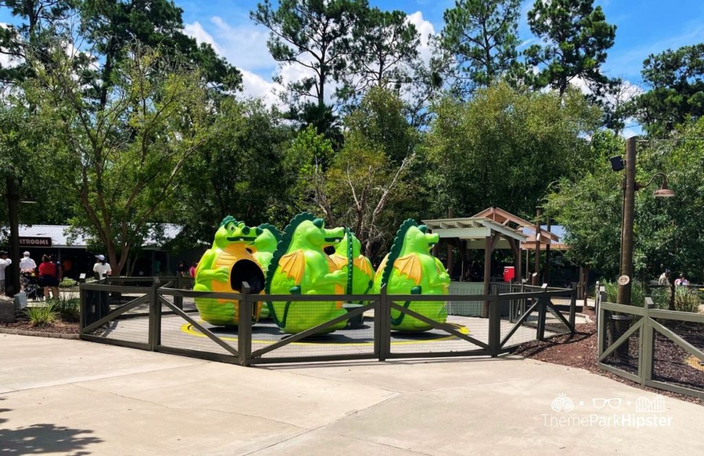 Wild Adventures Theme Park in Valdosta, Georgia Flying Gator Ride