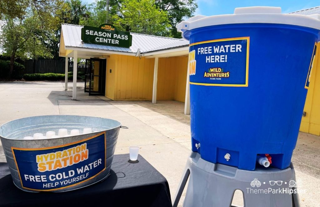 Wild Adventures Theme Park in Valdosta, Georgia Season Pass Center with free water station. Keep reading to find out more about Wild Adventures theme park. 