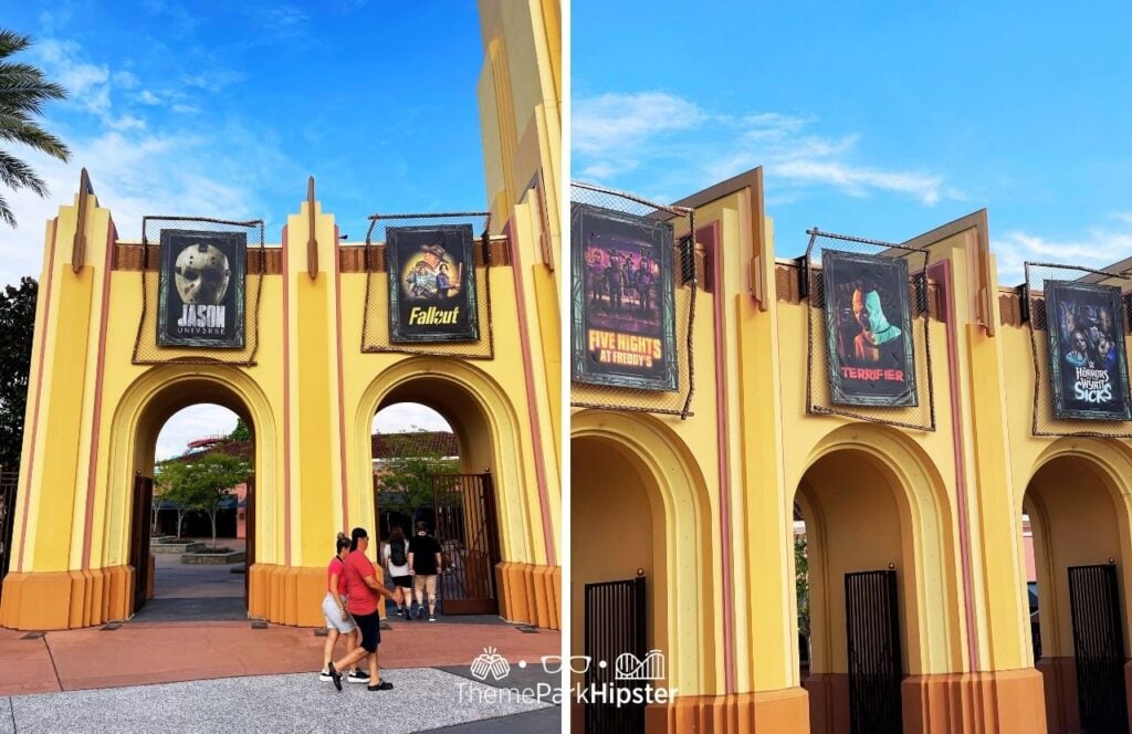 Entrance Arches Universal Orlando Resort Halloween Horror Nights 2025