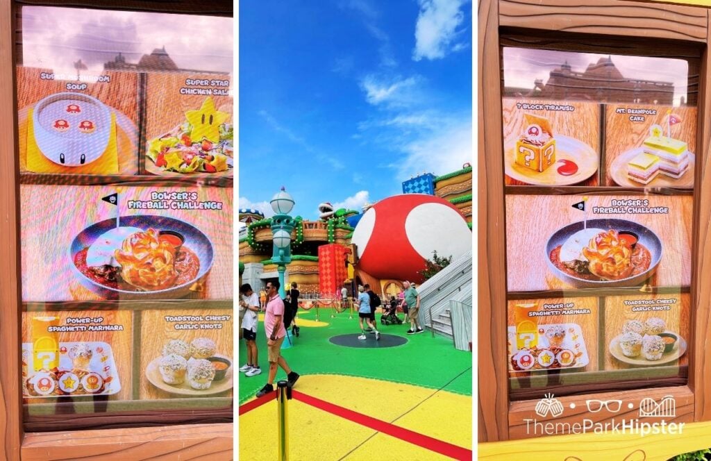 Universal Epic Universe Super Nintendo World Toadstool Cafe Menu. Keep reading to find out how to plan the best Universal Epic Universe 1-Day Itinerary.