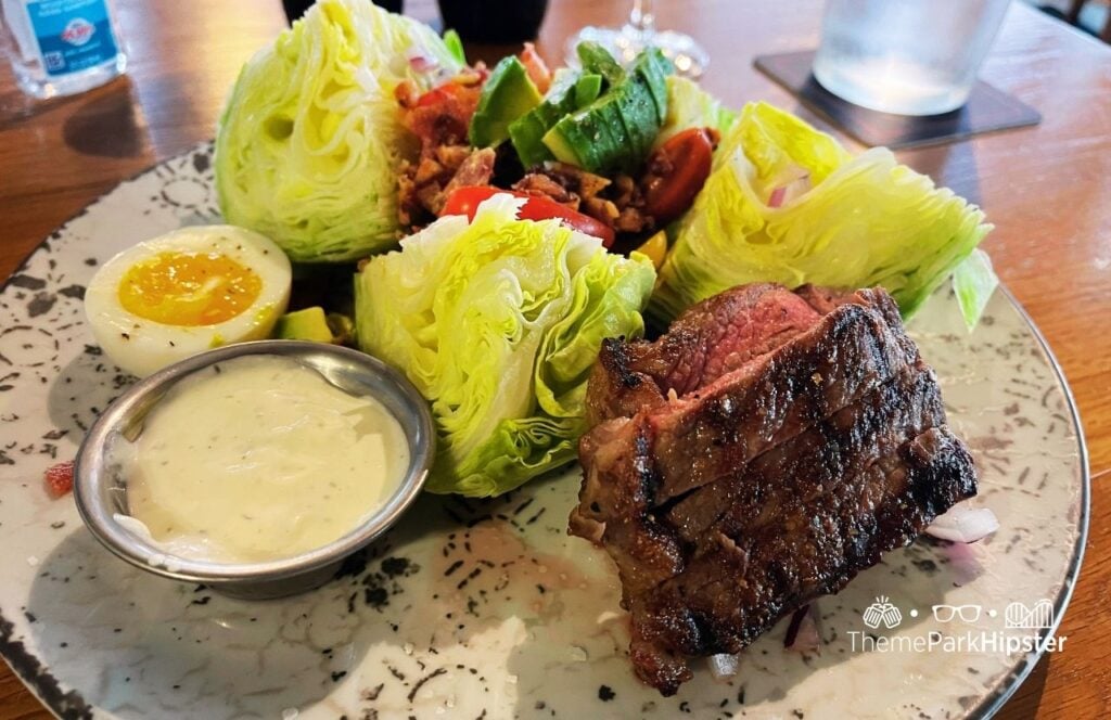 Universal Orlando Resort Big Fire Grill Restaurant CityWalk Steak and Wedge Salad