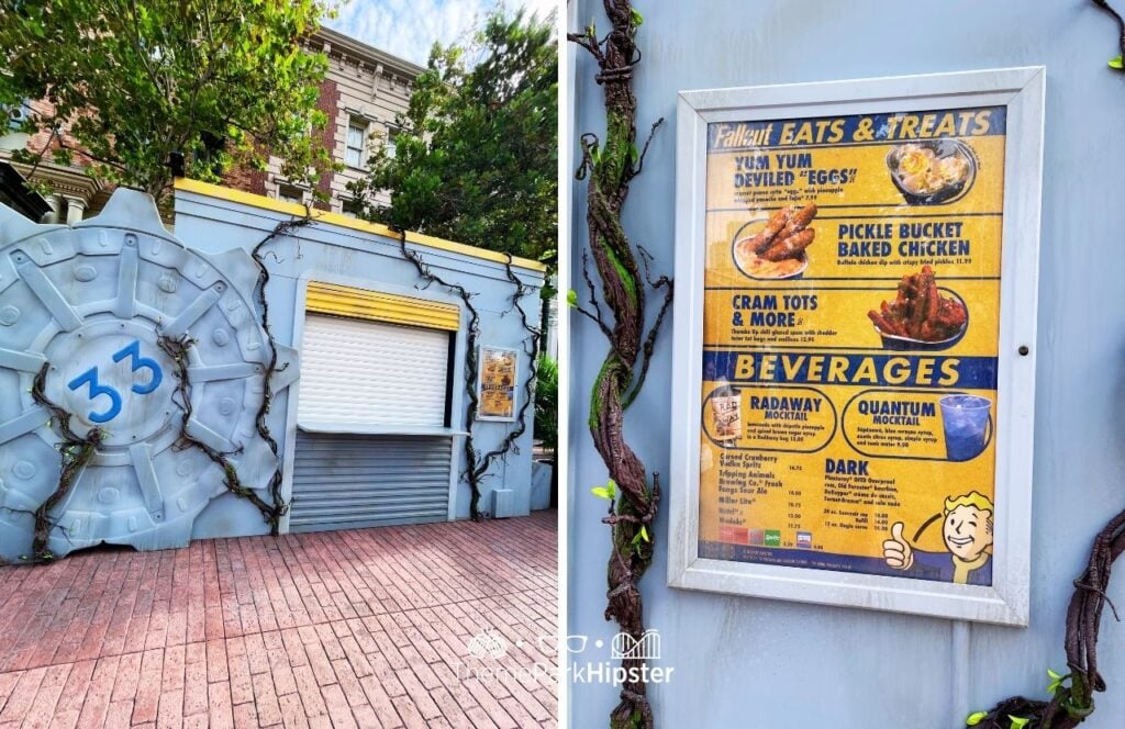 Universal Orlando Resort Halloween Horror Nights 2025 Food Menu FallOut