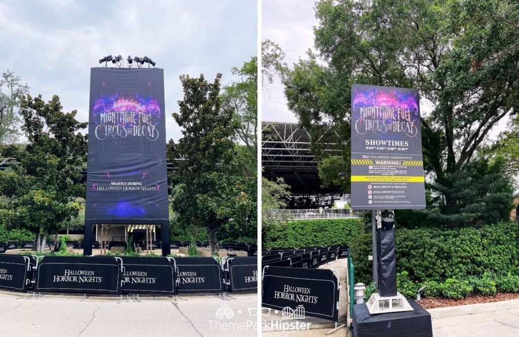 Universal Orlando Resort Halloween Horror Nights 2025 Nightmare Fuel Circus of Decay
