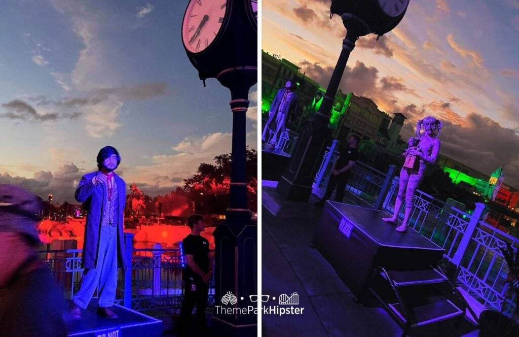 Bar with El Artist and Dolls Main Character Universal Studios Halloween Horror Nights 2025 HHN 34