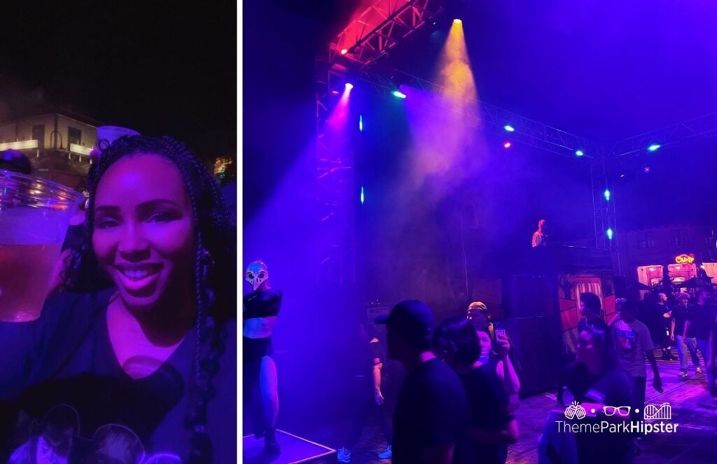Club Horror in San Francisco With NikkyJ and wine Universal Studios Halloween Horror Nights 2025 HHN 34