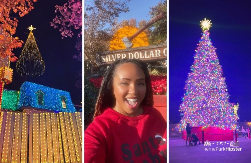An Old Time Christmas with NikkyJ and Christmas Tree Lights at Silver Dollar City Theme Park in Branson, Missouri