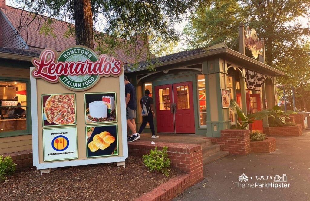 Carowinds Amusement Theme Park Leonardo’s Hometown Italian Food