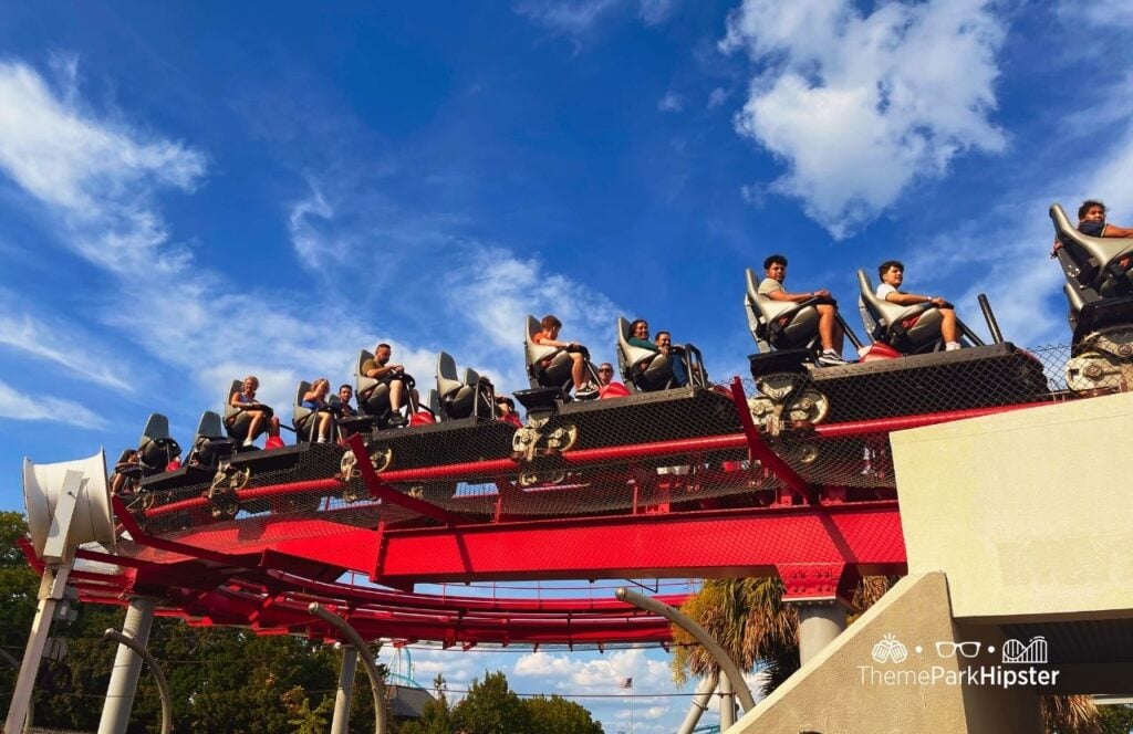 Carowinds Amusement Theme Park Thunder Striker Roller Coaster