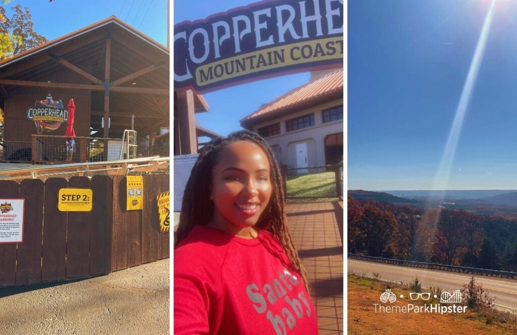 Copperhead Mountain Coaster with NikkyJ. One of the best things to do in Branson, Missouri