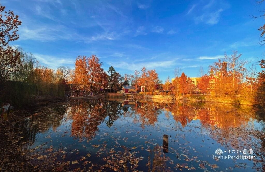 Fall at Silver Dollar City Theme Park in Branson, Missouri