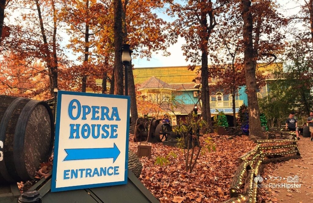 Opera House at Silver Dollar City Theme Park in Branson, Missouri