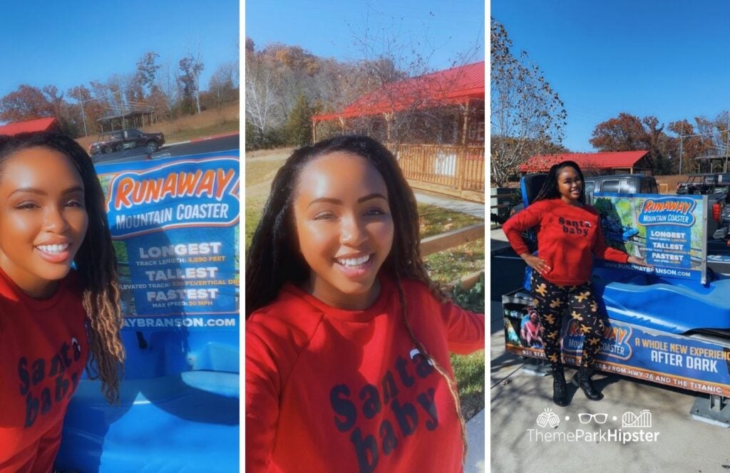 Runaway Mountain Coaster with NikkyJ. One of the best things to do in Branson, Missouri