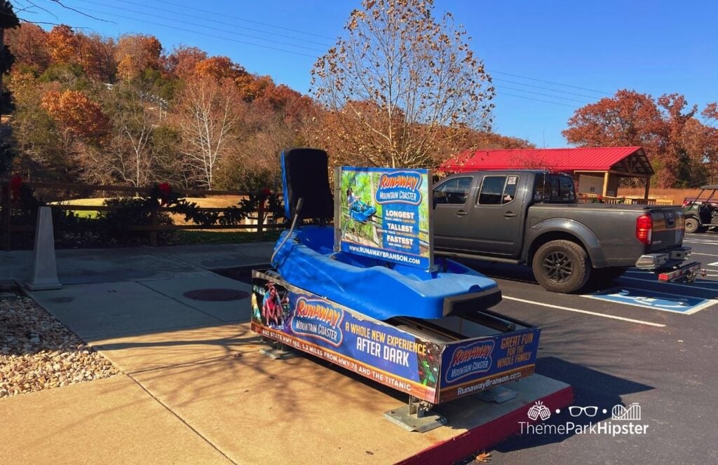 Runaway Mountain Coaster. One of the best things to do in Branson, Missouri