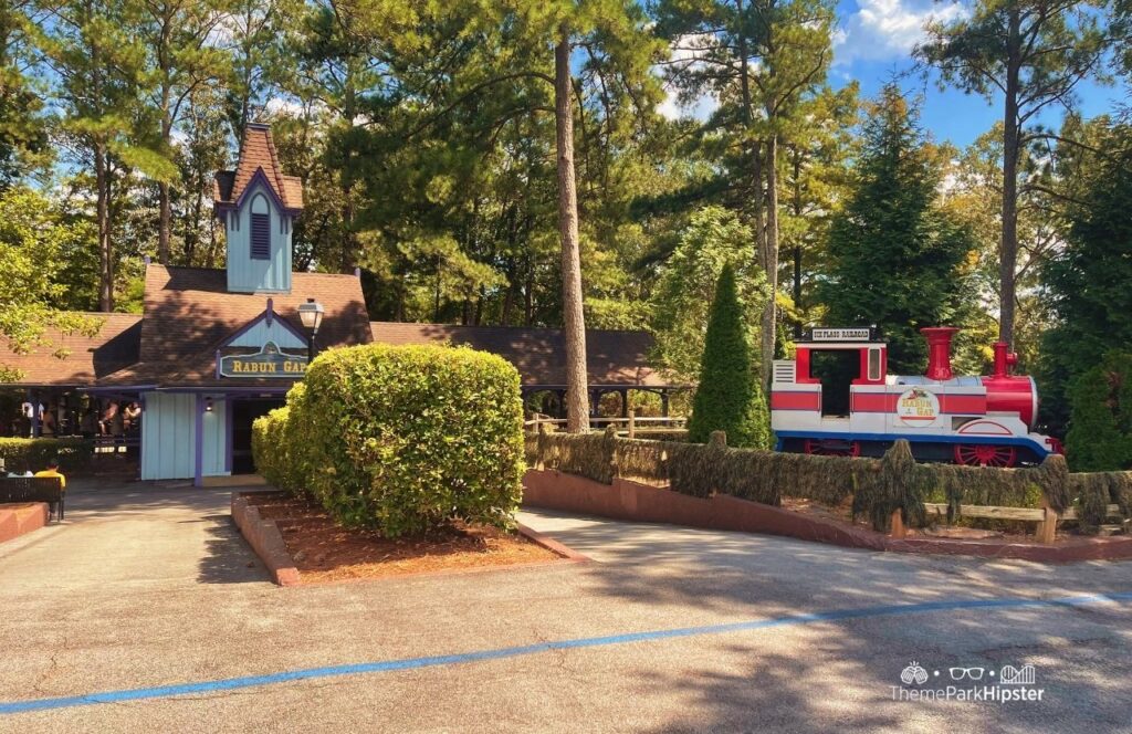 Six Flags Over Georgia Amusement Park Rabun Gap Railroad Station Train