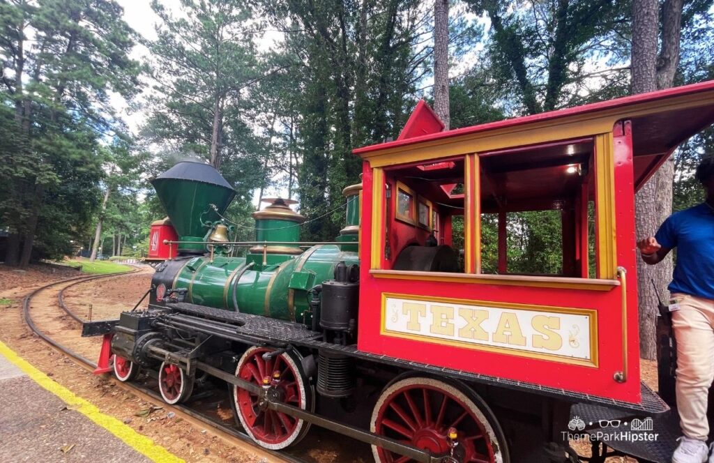 Six Flags Over Georgia Amusement Park Railroad Train (2)