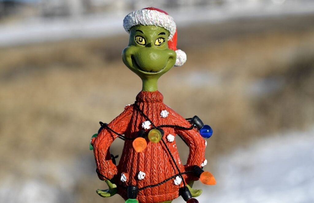 The Grinch at the Pensacola Winterfest