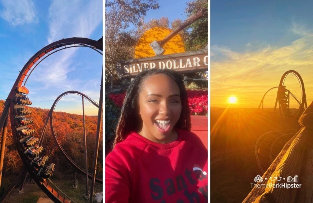 Wildfire Roller Coaster with NikkyJ at Silver Dollar City Theme Park in Branson, Missouri. Solo Theme Park Trip with one new park each month challenge.