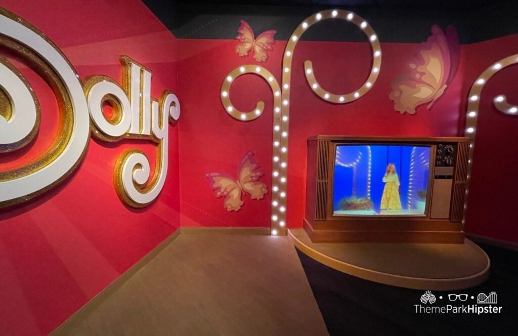 The Dolly Parton Experience Museum at Dollywood Theme Park. Keep reading for more tips for visiting Dollywood for the first time.