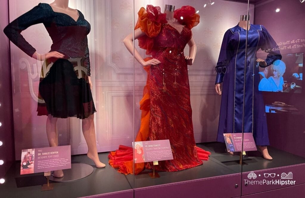 The Dolly Parton Experience Museum at Dollywood Theme Park. Keep reading for more tips for visiting Dollywood for the first time.