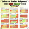 2026 Universal Studios Hollywood Crowd Calendar: Your Best Days to ...