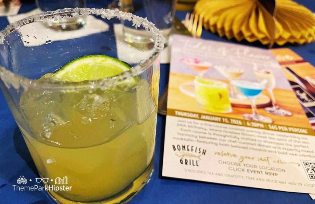 Tides of Flavor 5 Course Meal Parker's Margarita Bonefish Grill Restaurant Special Events