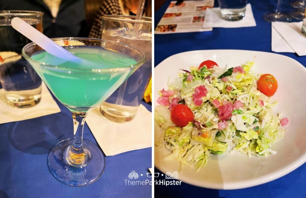 Tides of Flavor 5 Course Meal Sweater Weather Salad and Hpnotiq Martini Bonefish Grill Restaurant Special Events