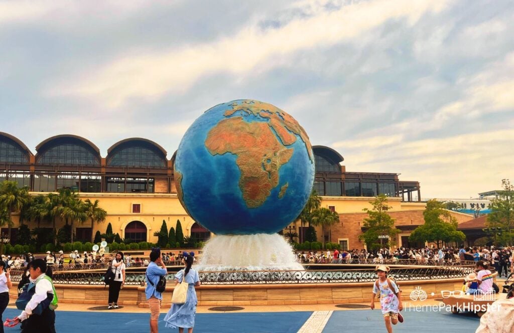 Globe at DisneySEA Disneyland Tokyo Japan