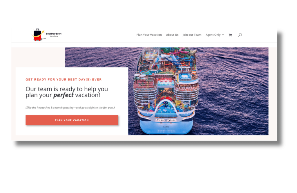 Best Day Ever Vacations Disney and Universal Travel Planners Website