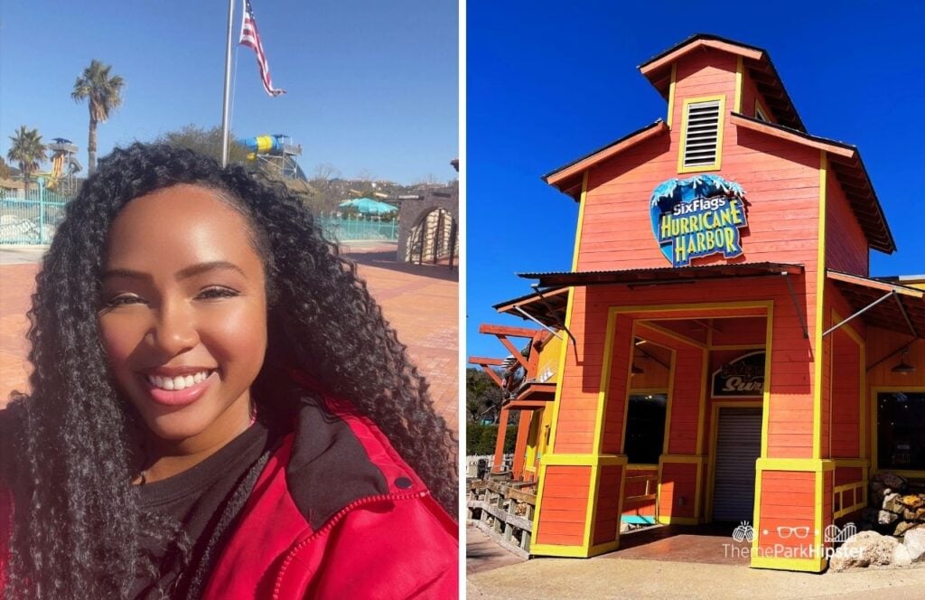 Hurricane Harbor with Nikky at Six Flags Fiesta Texas Theme Park San Antonio