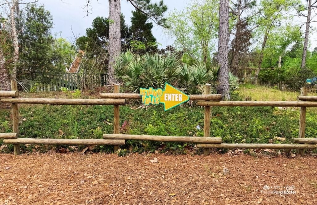 Island Falls Water Ride Wild Adventures Theme Park Valdosta, Georgia 30th Anniversary