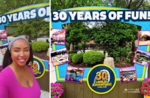 NikkyJ at Wild Adventures Theme Park Valdosta, Georgia 30th Anniversary