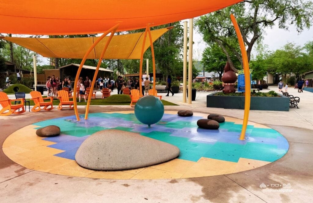 Oasis Outpost Water Splash Pad Wild Adventures Theme Park Valdosta, Georgia 30th Anniversary