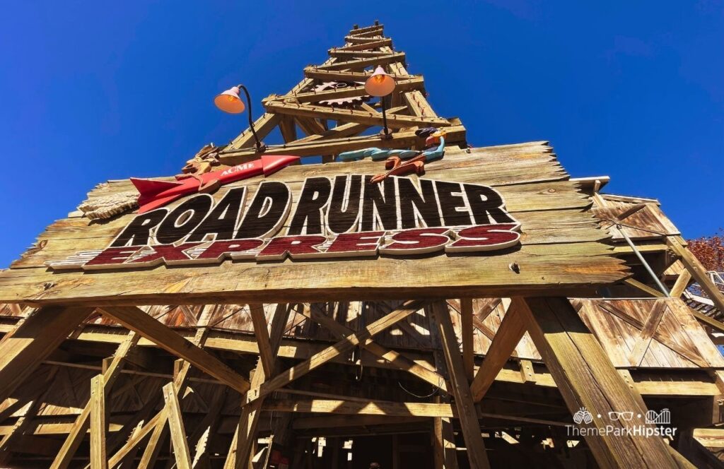 Road Runner Express Roller Coaster Six Flags Fiesta Texas Theme Park San Antonio