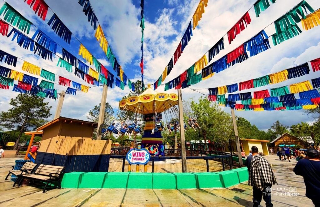 Water's Edge Wing Swinger Wild Adventures Theme Park Valdosta, Georgia 30th Anniversary
