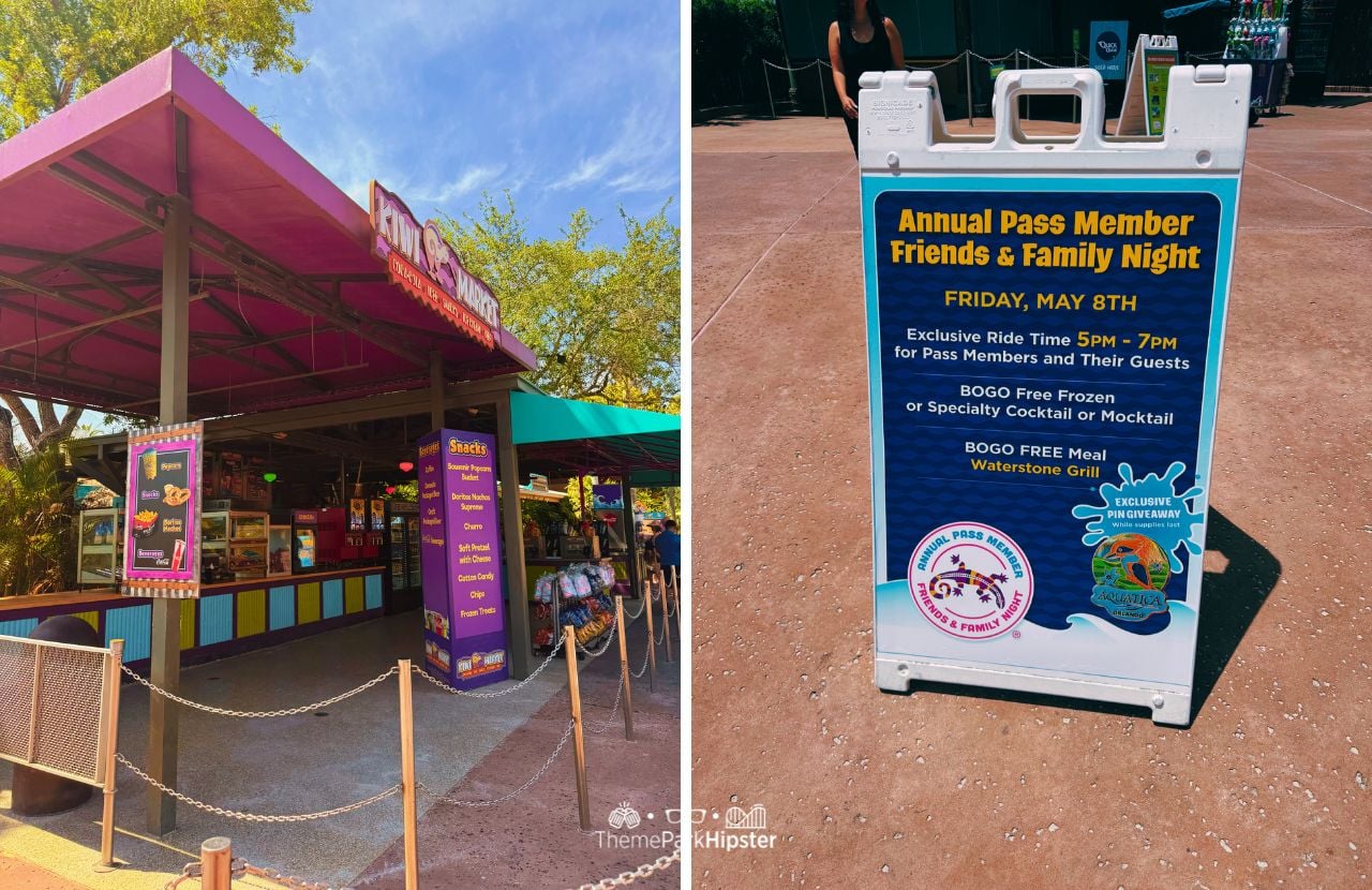 Aquatica Orlando Water Park Kiwi Market Snacks and Annual Pass Member Family Night. Keep reading to plan your perfect day at SeaWorld Aquatica Orlando.