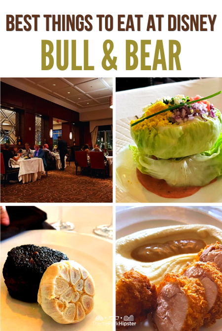 BULL & BEAR Restaurant Review Orlando Florida Disney