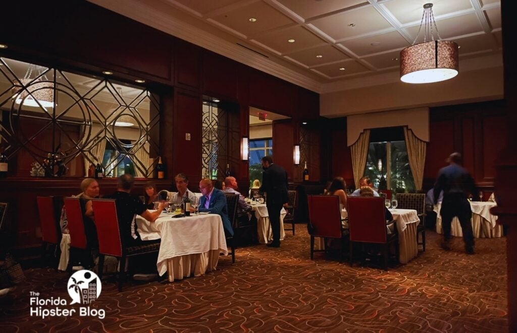 Bonnet Creek Epicurious Dinner Bull and Bear Dining Room