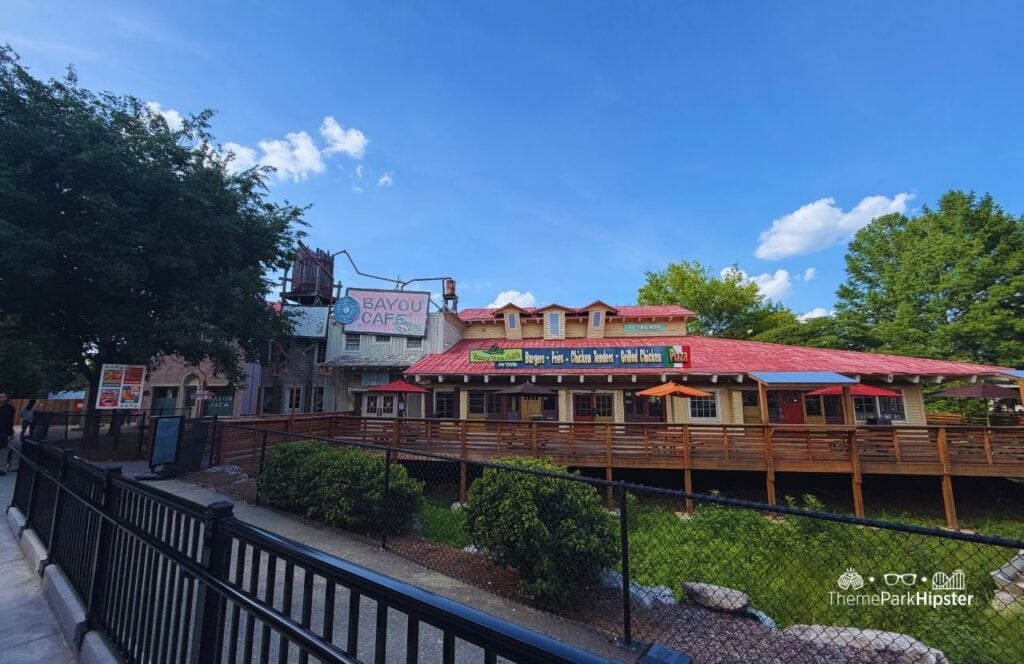 Kentucky Kingdom Amusement Park Louisville Bayou Cafe Restaurant