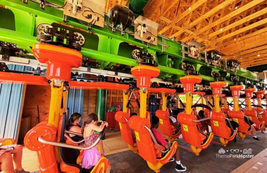 Kentucky Kingdom Amusement Park Louisville Flying Fox Roller Coaster