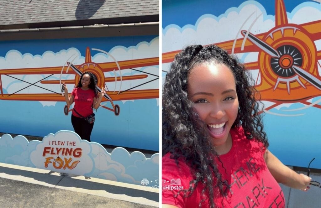 Kentucky Kingdom Amusement Park Louisville Flying Fox Roller Coaster with NikkyJ