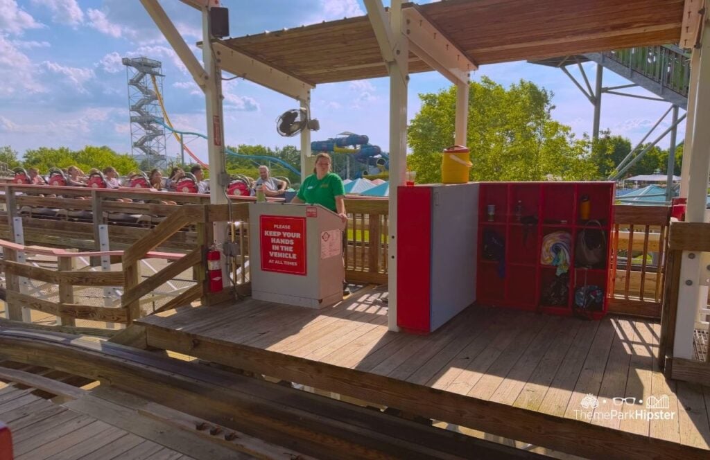 Kentucky Kingdom Amusement Park Louisville Kentucky Flyer Roller Coaster