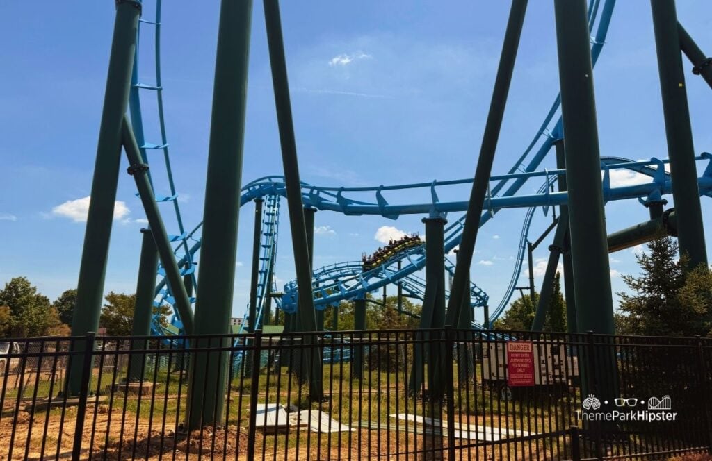 Kentucky Kingdom Amusement Park Louisville Lightning Run Roller Coaster