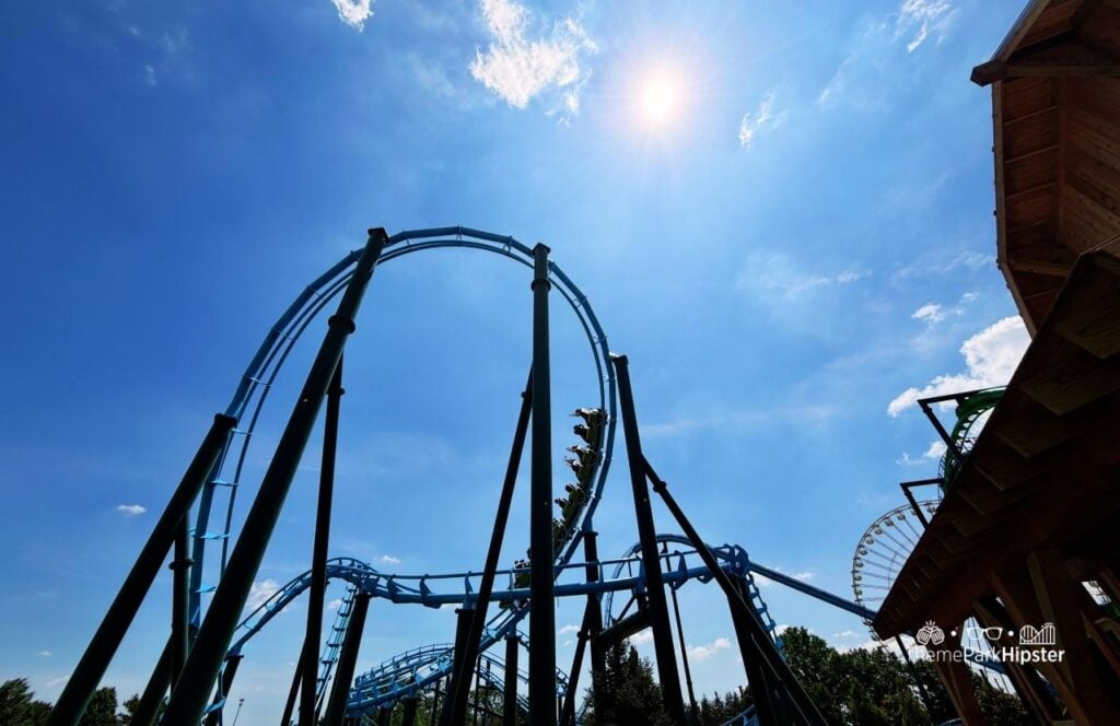 Kentucky Kingdom Amusement Park Louisville Lightning Run Roller Coaster 