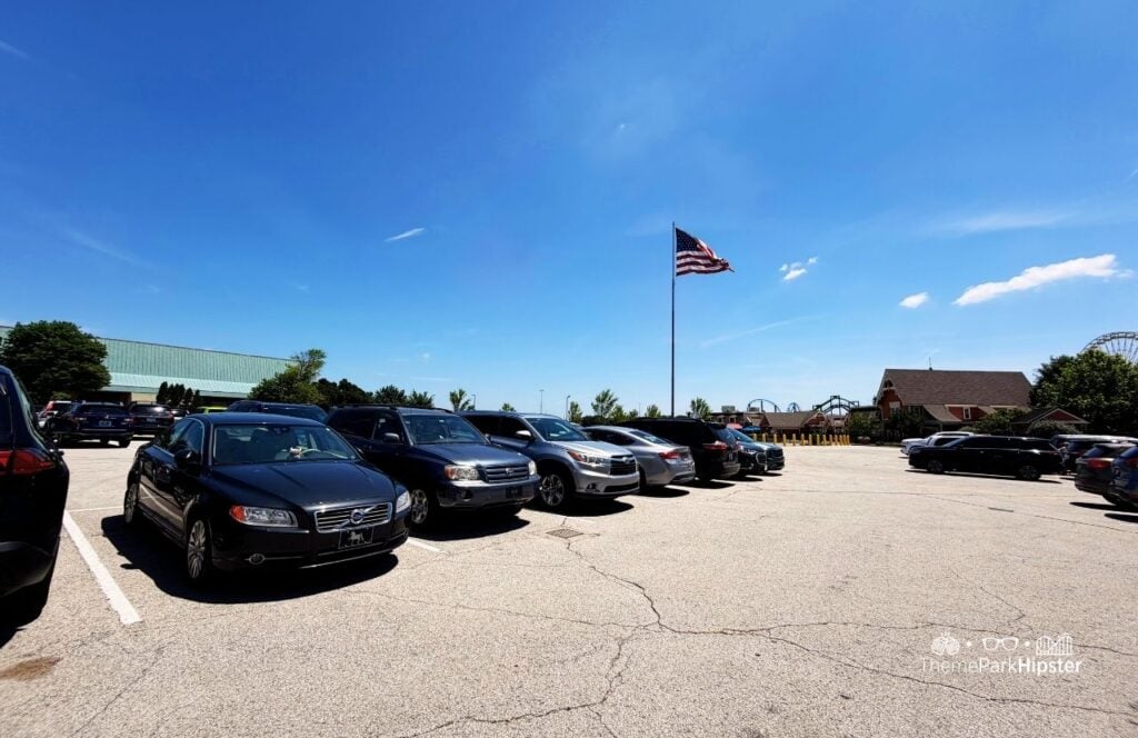 Kentucky Kingdom Amusement Park Louisville Parking Lot